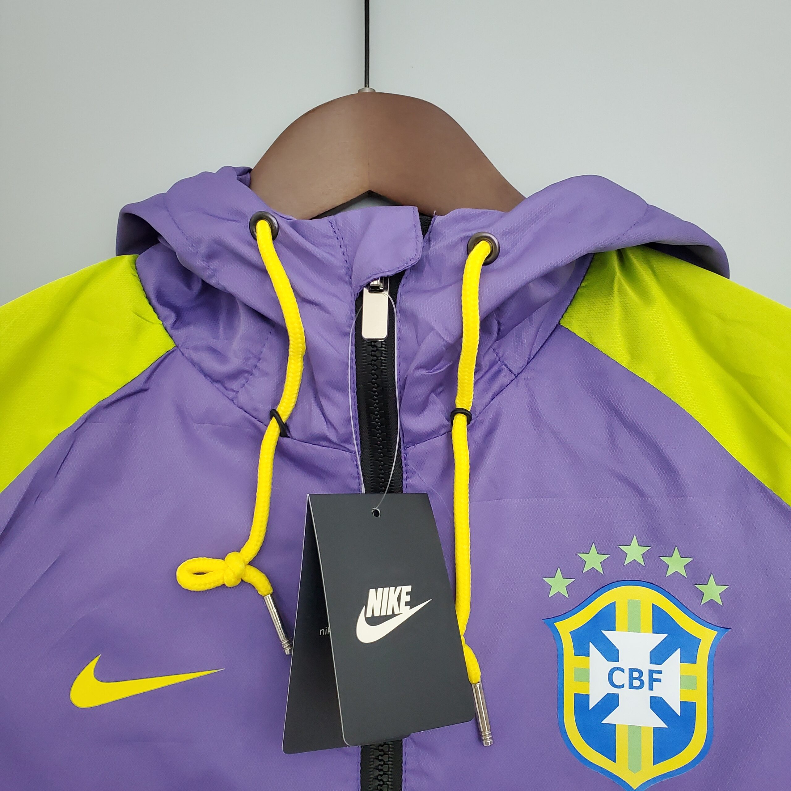 Windbreaker Brazil Purple Black S-XXL - Image 4